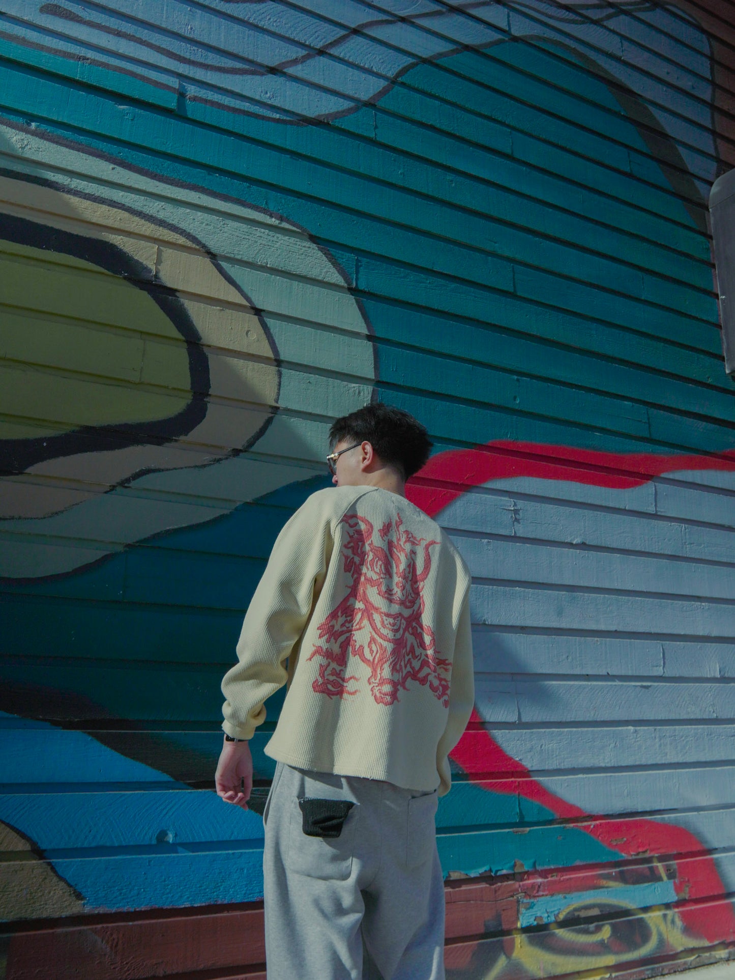 wǔshī waffle knit