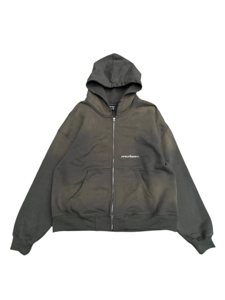 sun-faded zip up 